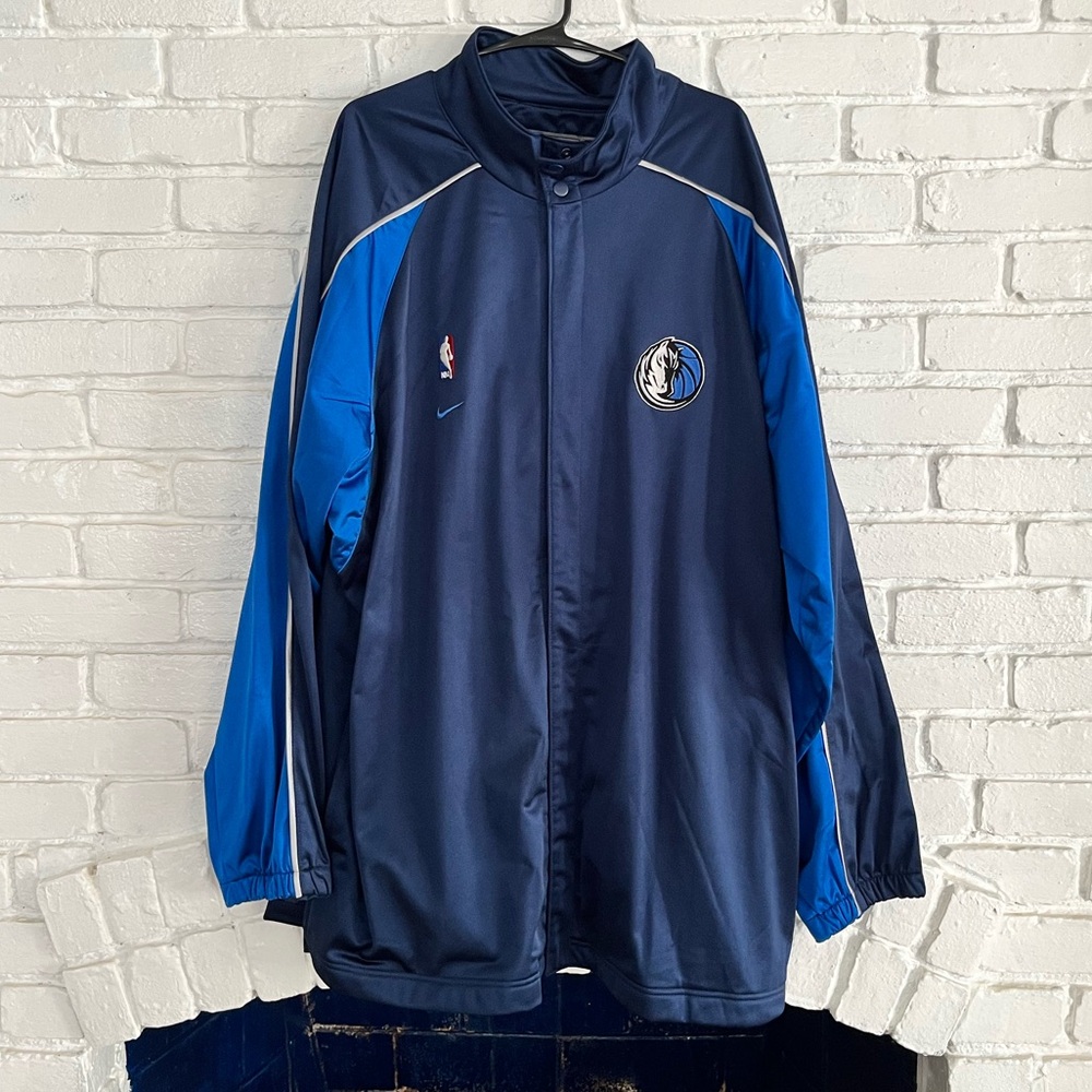 Dallas mavericks full button up jumpsuit jacket